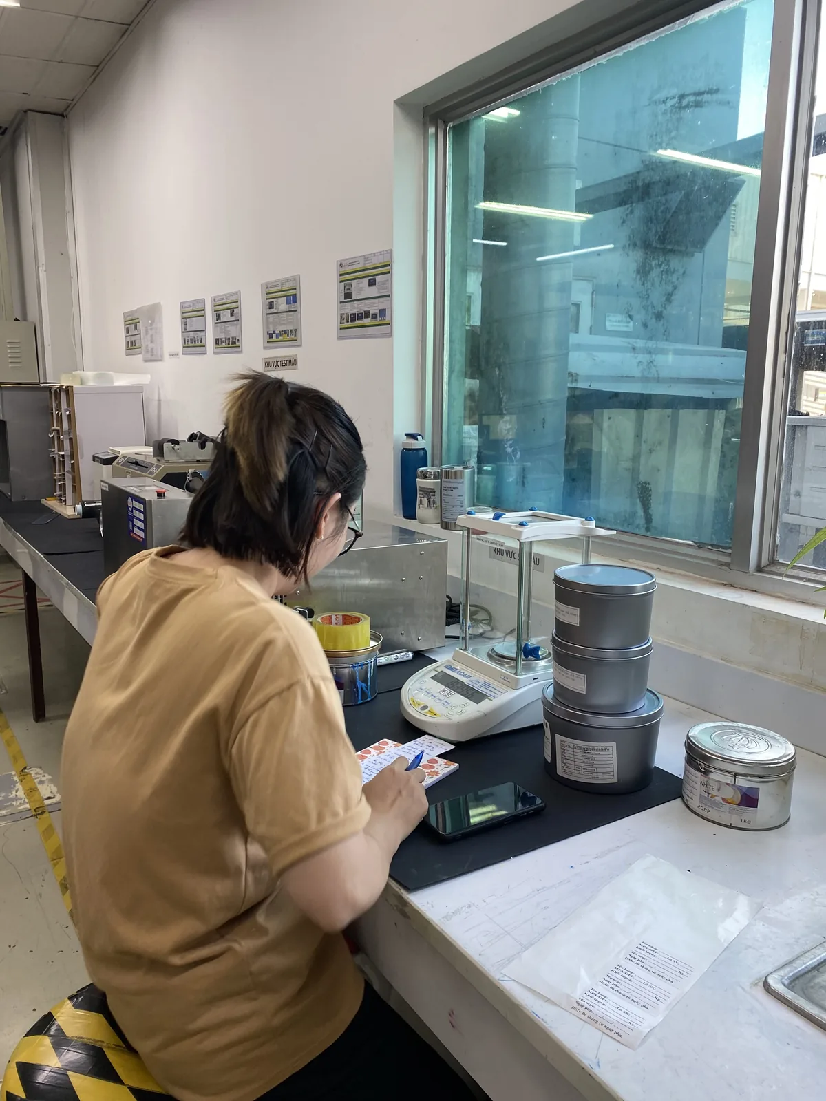 Printing ink quality control